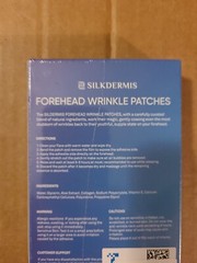 SILKDERMIS Forehead Wrinkle Patches 12 Count – Aloe, Collagen, Vitamin E, Repair