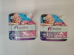 2 Packs X 75g Mudway Natural Dead Sea Mud Mask 3-in-1 For Face, Hair and Body