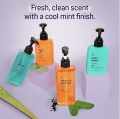 SpaLife Men’s Aloe Shampoo,Shave Gel,Aftershave,Body Wash & Lotion Grooming Kit