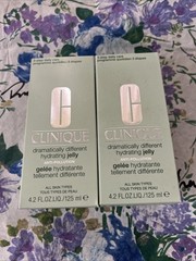 2X Clinique Dramatically Different Hydrating Jelly Anti Pollution 4.2 oz/125 ml