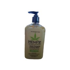 HEMPZ SWEET PINEAPPLE & HONEY MELON HERBAL BODY CREME MOISTURIZER LOTION 8.5 oz