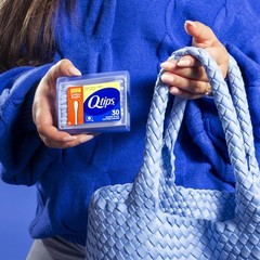 Q-Tips Cotton Swabs, Hygiene Shield Travel Size Toiletries, for 30 Count