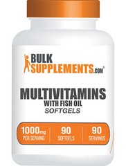BulkSupplements Multivitamin Softgels – 1 Softgel Per Serving