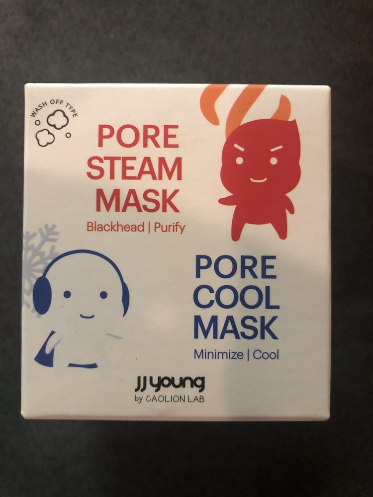 JJ Young by Caolion Lab Pore Steam & Cool Mask, 50g / 1.77 .oz NIB