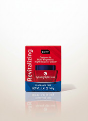 b-pure Revitalizing Hydrating Night Cream with Vitamins E, B3 & B5 – NEW