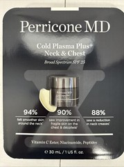 Perricone MD Cold Plasma Plus+ Neck Chest Broad Spectrum SPF25 30ml /1 oz