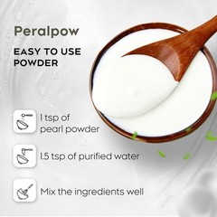 Pearl Powder Organic, 100G 100% Natural DIY Skincare, Anti-Aging, Minimizes Pore
