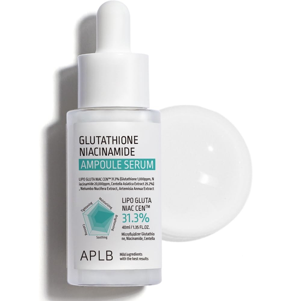 APLB Glutathione Niacinamide Ampoule Serum | LIPO GLUTA NIAC CEN™ 31.3% 1.35