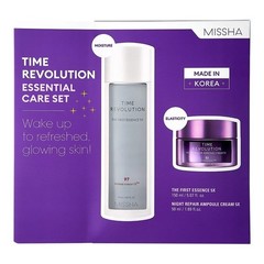 Missha Time Revolution 5X Essential Care Set 5.07 Oz Essence & 1.69 Oz Cream