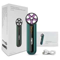 All In One Microcurrent RF LED Facial Massager For Firming And Glowing Skin