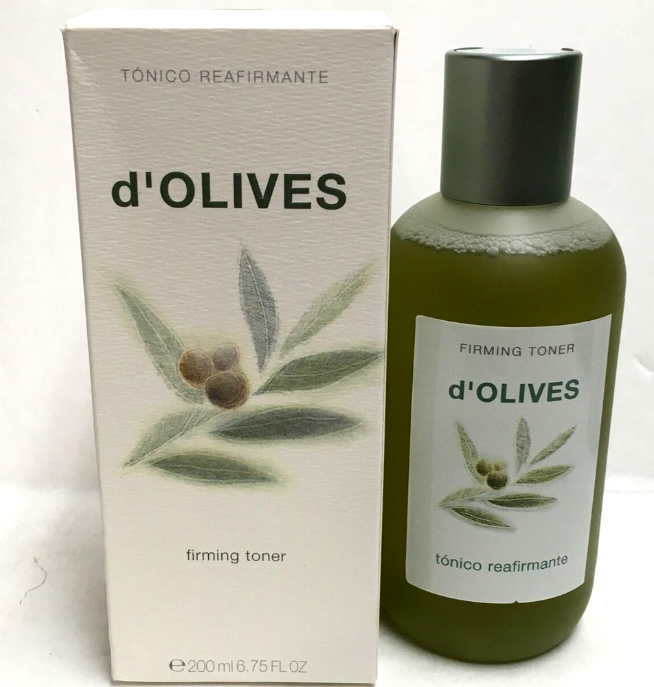 d&rsquo;OLIVES Facial Firming toner New in Box made in Spain 6.75 fl oz