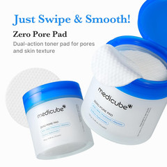 Toner Pads Zero Pore Pad 2.0 | Dual-Textured Facial Pad for Exfoliation and Pore