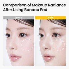 SKINFOOD Banana toner pads, 60 counts, Korean skincare