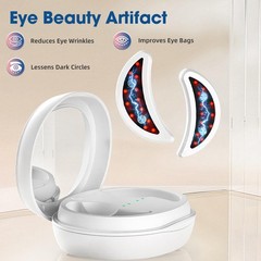 Electric Eye Massager Red Light Therapy For Dark Circles Eye Bags and Puffiness