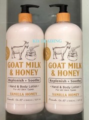 (2-Pk) RAE&rsquo;S LIL&rsquo; SHOP Goat Milk Honey Soothing HAND & BODY LOTION VANILLA HONEY