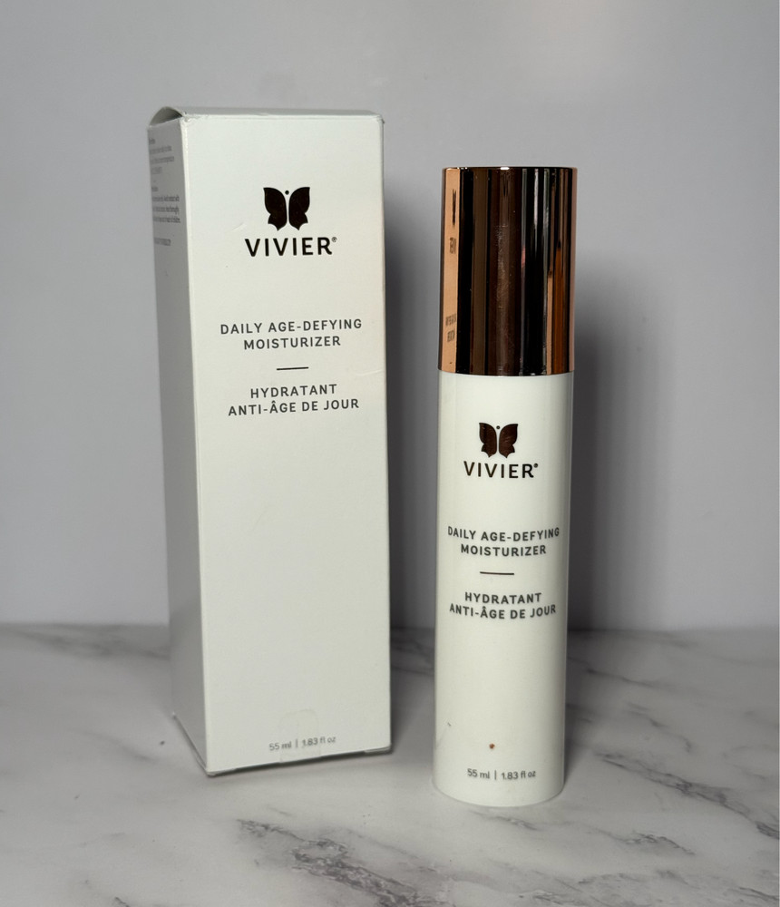 Vivier Daily Age-Defying Moisturizer 55ml/1.83oz Full Size NEW IN BOX Peptides
