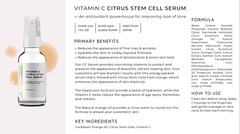 Citrus Stem Cell Serum with Vitamin C