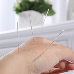 Metal Handle Loop Acupuncture Cloud Dragon Neeedle Without Tube Foil Wrapped 100