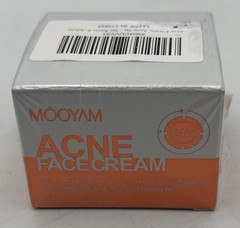 Mooyam- Acne Treatment Face Cream: 1.1 oz, 24 hr Treatment, New / Sealed