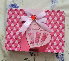 BCBGeneration Fruit Scented 3 x 2.54 FL OZ Hand Cream Collection With Nice Tin