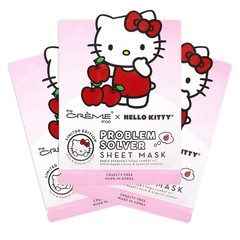 The Crème Shop Hello Kitty Problem Solver Apple Mask Sheets