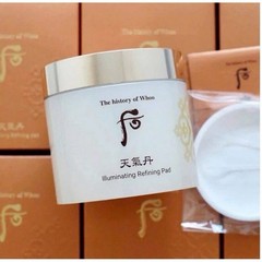 The history of Whoo Cheongidan Illuminating Exfoliating Toner Pad Face
