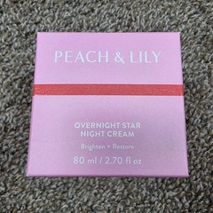 Peach & Lily Overnight Star Night Cream – Full Size 2.70 oz – NEW SEALED