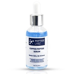 Copper Peptide GHK-CU Serum, Raw Aloe , 4% Hyaluronic Acid Anti Wrinkle 1 fl oz