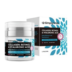 Retinol Collagen SimplyVital & Hyaluronic Acid Cream, 50 ml