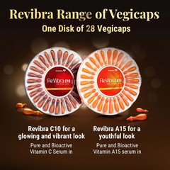 Revibra Dr Reddy&rsquo;s C10 Pure & Bioactive Vitamin C 10% Serum 28 Vegicaps of 0.5ml
