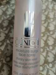 Clinique Moisture Surge Face Spray Thirsty Skin Relief – Full Size – u/b