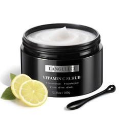 Vitamin C Exfoliating Scrub 350g Face Body Scalp Niacinamide Deep Cleansing New