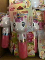 100 x Lip Smacker Lippy Pals Unicorn Flavored Moisturizing Smoothing Soft Shine