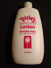 Tritles Hand And Body Lotion 11.5 Oz Older Bottle Has Been Opened Display Only