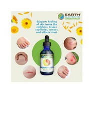 Organic Calendula Oil _ Raw, Infused, Pressed Herbal Oil