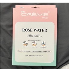 THE CRÈME SHOP Rose Water Klean Beauty Essence Sheet Mask – 5 Pack