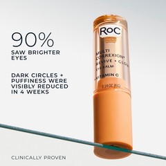 *2 Pack* RoC Multi Correxion Revive + Glow Eye Balm w/ Vitamin C, 0.14 oz. / 4 G