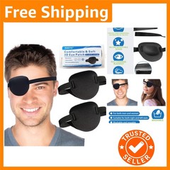 2 Pcs 3D Adjustable Eye Patches – Comfortable Lazy Eye Cover for All Ages