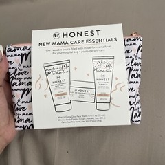 New – Honest 3 Pc NEW MAMA CARE ESSENTIALS Face Wash, Firming Cream & Nip Balm