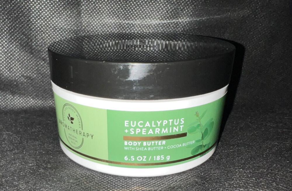 Bath & Body Works Aromatherapy Eucalyptus Spearmint Body Butter