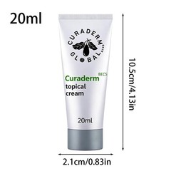 Curaderm BEC5 Cream Hydrating Non-Greasy 20ml Gentle Skin Barrier Repair Cream
