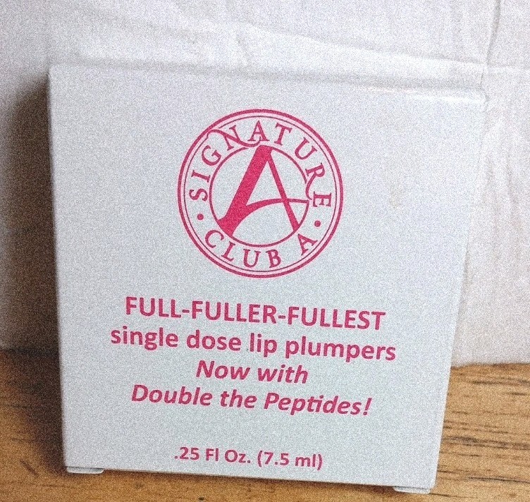 Signature Club A Full Fuller Fullest Lip Plumping Capsules .25 FL oz