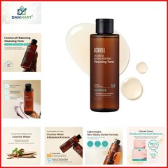 Licorice pH 5.5 Balancing Cleansing Toner – Alcohol-Free Korean Face Toner, H…
