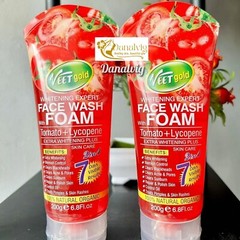Veet Gold Whitening Expert Face Wash Foam With Tomato + Lycopene