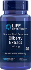 Life Extension – Standardized European Bilberry Extract 100 mg 90 Vegetarian Cap