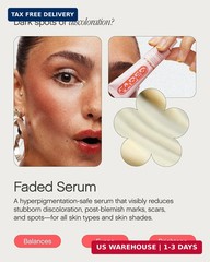 Topicals Faded Brightening and Clearing Serum | Reduces Discoloration, Post-Blem