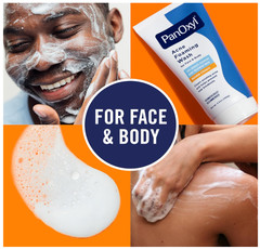 PanOxyl 10% Benzoyl Peroxide Acne Foaming Wash 5.5 oz Face Body Cleanser