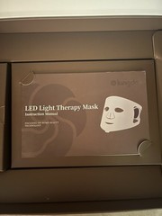 KINGDO Red Light Therapy for Face,7-Colors LED Face Mask with 119 LEDs