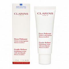 Clarins Gentle Peeling Smooth Away Cream with Primrose Extract 1.7 oz New in Box