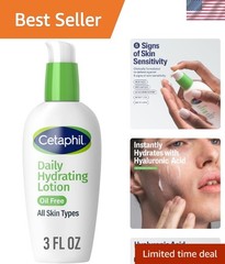 Nourishing 3oz Daily Hydrating Lotion with Aloe Vera for Combination Skin
